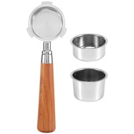 Espresso Portafilter 51mm for Delonghi EC685 EC680 Coffee Bottomless Portafilter with 51mm 2Pcs Coff