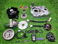 ชุดแปลงสตาร์ทมือ พร้อมแคร้ง ชุดสตาร์ทมือ ครบทุกชิ้น honda wave110s รุ่นคาร์บู nice 110 nice-u-box