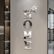 Acrylic Mirror Home 3D Wall Decoration Stickers Home 3D Acrylic Mirror Wall Sticker