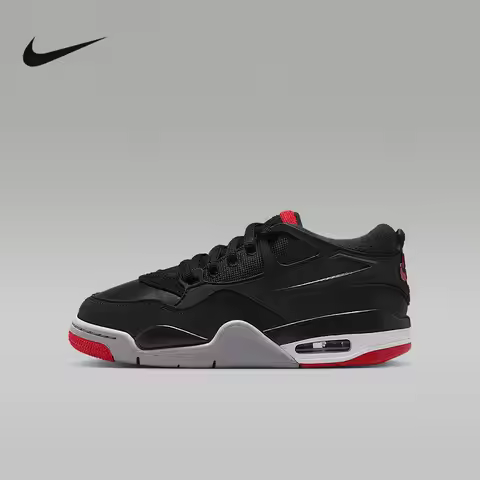 Jordan Nike AIR JORDAN 4 Teenagers 25 Autumn New Cushioning Basketball Shoes FQ7938-061