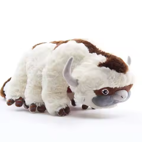 45/50/55cm Big Size Anime Kawaii Avatar The Last Airbender Appa Plush Toys TV Series Rare Peluche Mi