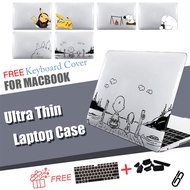 For MacBook Air Pro Hard Shell Case With Keyboard Cover M1 M2 13 14 15 16 Inch A2681 2022 2023 Model