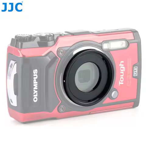JJC 40.5mm Filter Thread Mount Lens Adapter Ring for Olympus Tough TG-7 TG-6 TG-5 TG-4 TG-3 TG-2 Rep