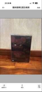 （全新已入盒）Bearbrick x Marvel Spider-Man: No Way Home (Spider-Man Upgraded Suit) 100% & 400% Set
