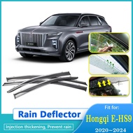 Rain Deflectors For Hongqi E-HS9 EHS9 E HS9 2020 2021 2022 2023 2024 Window Visors Sun Rain Deflecto
