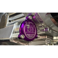 Oil Filter Cover Gold Bow XMAX BILLET XMAX XMAX Accessories XMAX 300 Accessories XMAX V2 Accessories