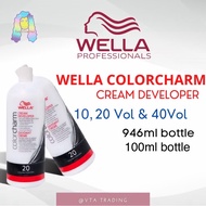 Wella Color charm Cream Developer 10, 20 & 40 vol