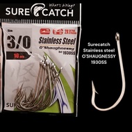 SURECATCH O'SHAUGHNESSY 1930SS STAINLESS STEEL FISHING HOOK MATA KAIL