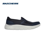 Skechers Men GOwalk Flex Walking Shoes - 216323-NVGY Air-Cooled Goga Mat Kasut Sneaker, Casual, Lela