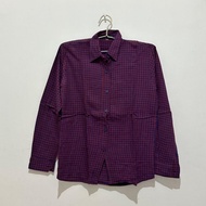 KEMEJA Long sleeve shirt Wanita Blouse/ Office workWanita campus hangout Shirt/ Wanita Giyomi