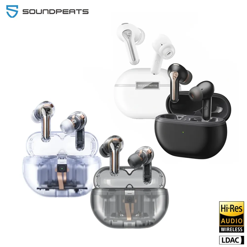 SoundPeats Capsule3 Pro 真無線藍牙耳機 (LDAC/抗風噪/ANC/藍牙5.3 )