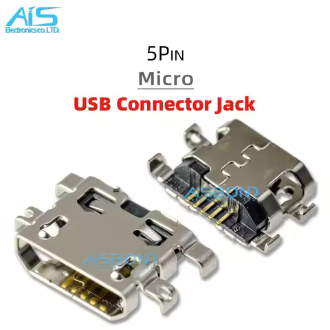 100Pcs/Lot Type-C USB Charging Port Jack socket charger Connector dock For Lenovo A360T A320T A5860 