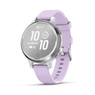 GARMIN Lily 2 Active Smart Watch - Silver with Purple Jasmine Silicone Band