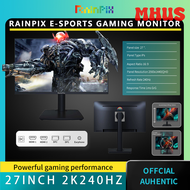 [MHUS] 27 inch 2K 240Hz monitor Pc gamer QHD IPS desktop computers gaming PC 1ms Response time HDR40