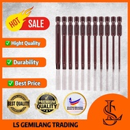 LS GEMILANG NATORO JAPAN S2 Steel Magnetic Screwdriver Bits 75mm Hex Torx Head Screw Driver Drill Bi