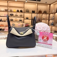 Hermes Lindy 26 3Y ghw  caban 深藍色金扣 深藍近似黑