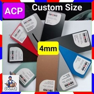 (4mm)'ACP custom size , aluminium composition panel
