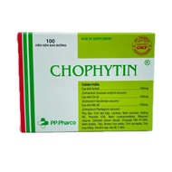 Chophytin Pp.pharco Pills Help Clear Heat, Detoxify, Cool Liver, Diuretic Box of 100 Pills