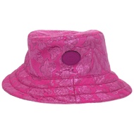 Gucci 粉紅金屬提花雙面漁夫帽，尺寸 1339，成色極佳 [二手] GUCCI