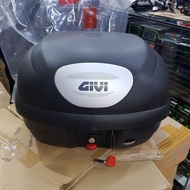 MERAH [Gosy] Givi E33 E33N N Point Box Matte Black Red Mica Without Lights