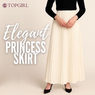 TOPGIRL Skirt Nancy/Skirt Bergetah Penuh/Skirt Berlapisan Penuh/Jenis Kain Satin/Skirt Premium/Skirt