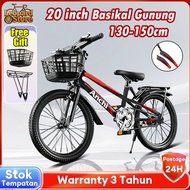 children's bicycle mountain bike 20-inch Mountain Biking high carbon steel frame adult bicycle