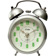 ATABA Twin Bell Perfect Bedside Alarm Clock TD6619 random color