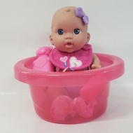 Búp Bê Tái Sinh Nhựa Mềm Mại 36 cm = 13 inch Anmiya Tây Ban Nha Body Full Silicon Vinyl Doll