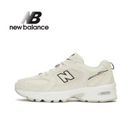 100% New Balance NB MR530 SH  AUTHENTIC PRODUCT DISCOUNT รองเท้าผ้าใบลําลอง สีขาว สีฟ้า Official Men