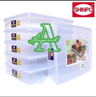 TEMPAT DONAT JUMBO 306 SHINPO / TOPLES SEALWARE PLASTIK / BOX DONAT / KOTAK PENYIMPANAN MAKANAN / TO