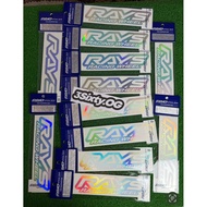 ORIGINAL RAYS HOLOGRAM STICKER 200MM