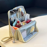Vertical Large Portable Bag Outing Capacity Travel Partition Cosmetic Bag Station Female Portable Ne