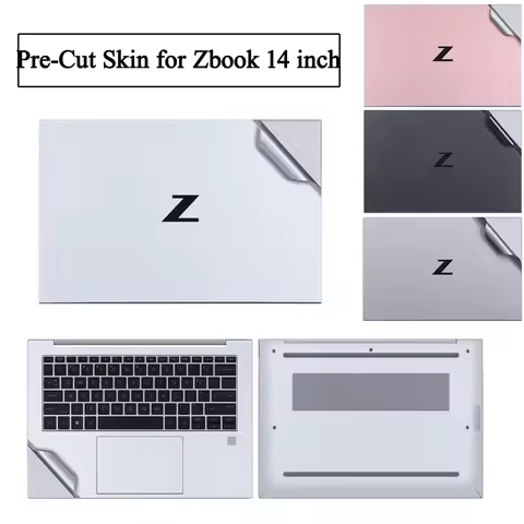 Pre-Cut Laptop Vinyl Sticker Skin Anti Scratch Film Cover for HP Zbook Firefly 14 inch G11 G10 G9 G8