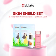 MATAHARI DOJAKO Compact Pore Savings Package Mini Toner + Sunscreen SPF50 + 2 Pcs Practical Large Po