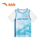 anta kids boys big kids short sleeves tee -3524C1102-4 (baju sukan lelaki)