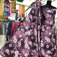 Kain Moss Crepe Printed Bidang 60'' / Ready Stock OPEN METER