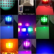 Đèn Pha Led Đổi Màu RGB Chip Led SMD Tiêu Chuẩn IP 66 Kèm Điều Khiển Từ Xa