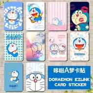 *🇸🇬SG INSTOCK* Doraemon Ezlink Card Sticker Protector Cute Cartoon Card Sticker 哆啦A梦机器猫卡贴