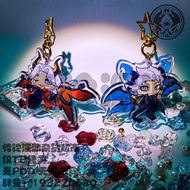 Devil May Cry DMC Anime Vergil Dante Chibi Mica Acrylic keychain transparent decor hanging accessori
