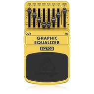 Behringer EQ700 Effect pedal for guitar 7 band graphic equalizer