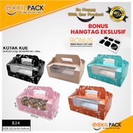 CRAZY PACK - Mika Cake Box - Mika Cake Box Carrying Size 22.5x16.5x9 - B24