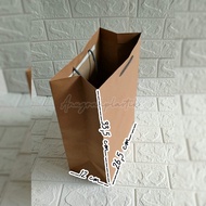 Plain Brown Paper Bag Size 26.5 x 12 x 33.5 cm Paper Bag