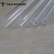 2Pcs 20/25/32/40mm Transparent Acrylic Pipe Organic Glass Tube 48~50cm Long Pipe