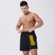Casual Daily Men's Summer Breathable Pure Cotton Shorts Men's Sports Five Quarter Pants Loose Casual