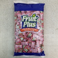 (1kg) (300's+-) Khee San Fruit Plus Fruit &amp; Mint Flavour Chewy Candy Strawberry Gula-Gula Sweets Halal