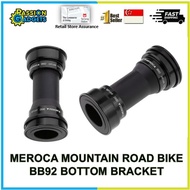 MEROCA Mountain Bike Road Bike BB Bottom Bracket BB92 Bottom Bracket Integrated Press-in Bottom Brac