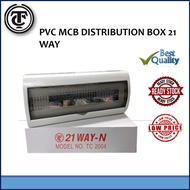 TC MCB PVC DB Box / MCB Distribution Box  21 Way/26 WAY PVC