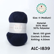 ANEKA - Alicia Wool Knitting Yarn / Crochet Knitting Yarn - 1839