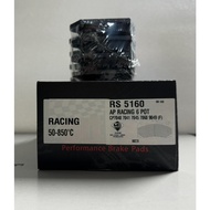 RS5160--ULTREX PERFORMANCE BRAKE PADS FOR AP RACING 6POT CP7040 CP7041 CP7045 CP7060 CP9049