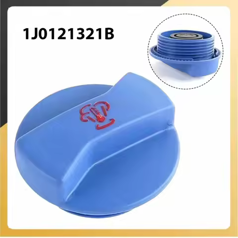 1x Coolant Expansion Tank Cap Cover For Golf A4 B5 A6 C5 1J0121321B 1J0121321A Replacement Automobil